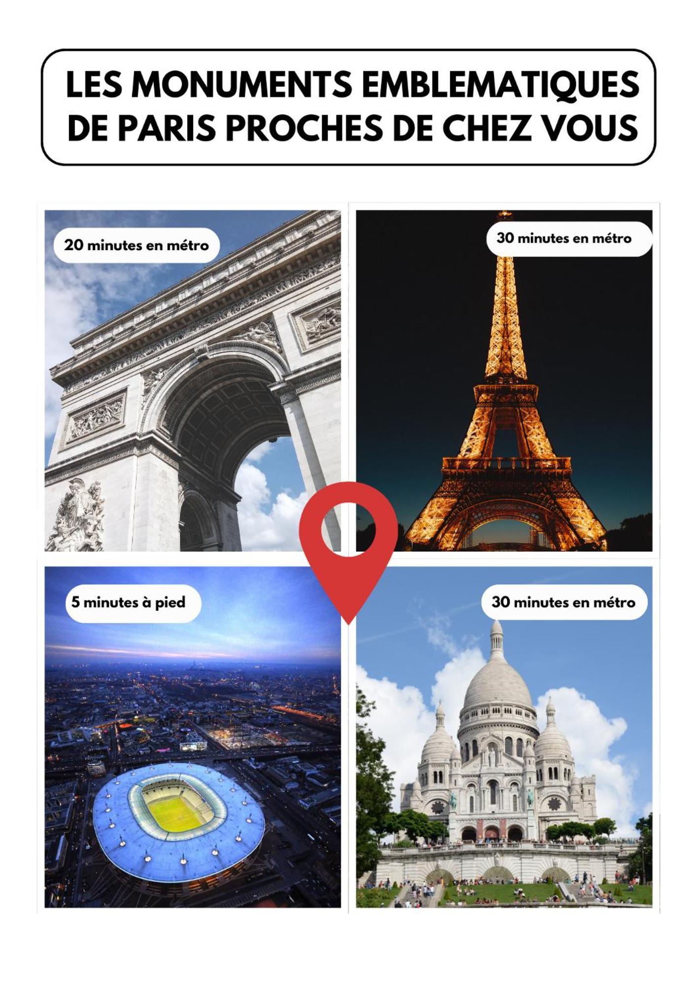 Appartement Porte De Paris / Stade De France Сен-Дени Экстерьер фото
